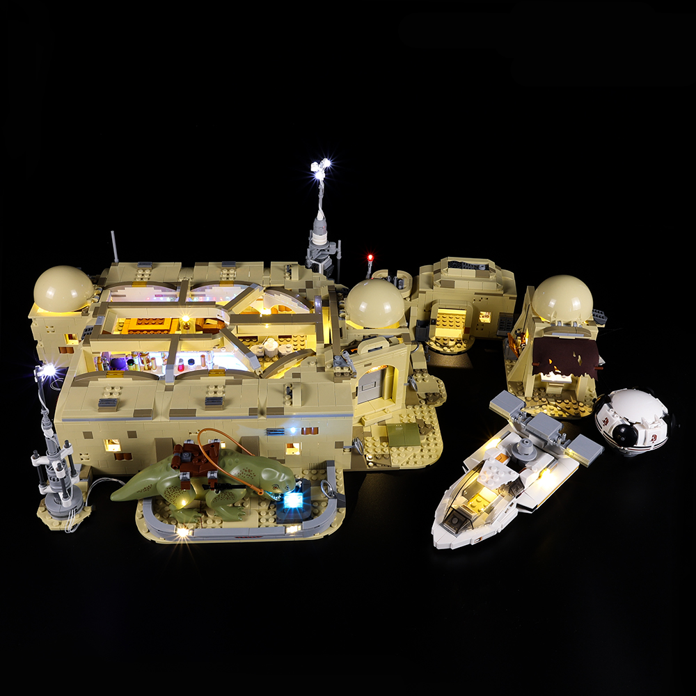 Mos Eisley Cantina 75290 LED Light Kit – Building Block Lighting | Power Brickz™