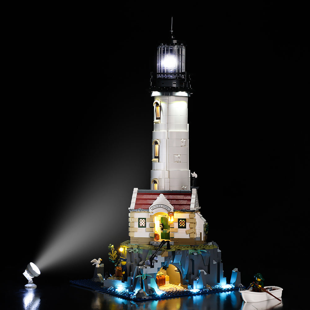 Motorized Lighthouse 21335 LED Light Kit – Building Block Lighting | Power Brickz™