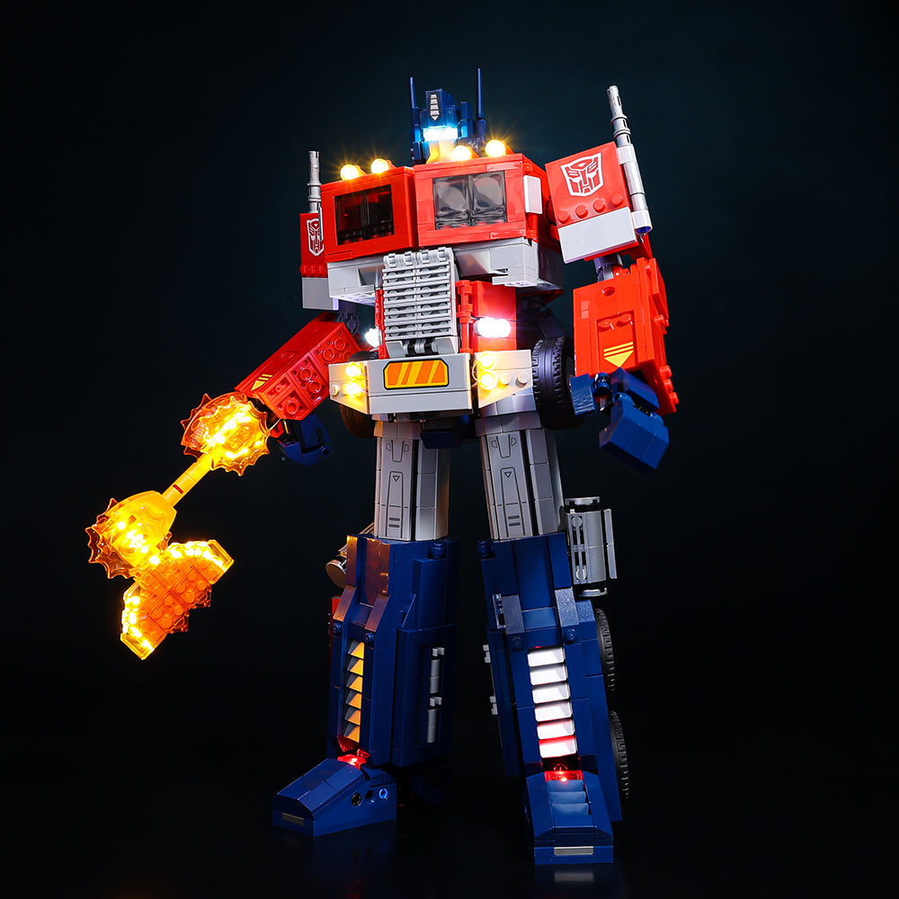 Optimus Prime 10302 LED Light Kit – Building Block Lighting | Power Brickz™