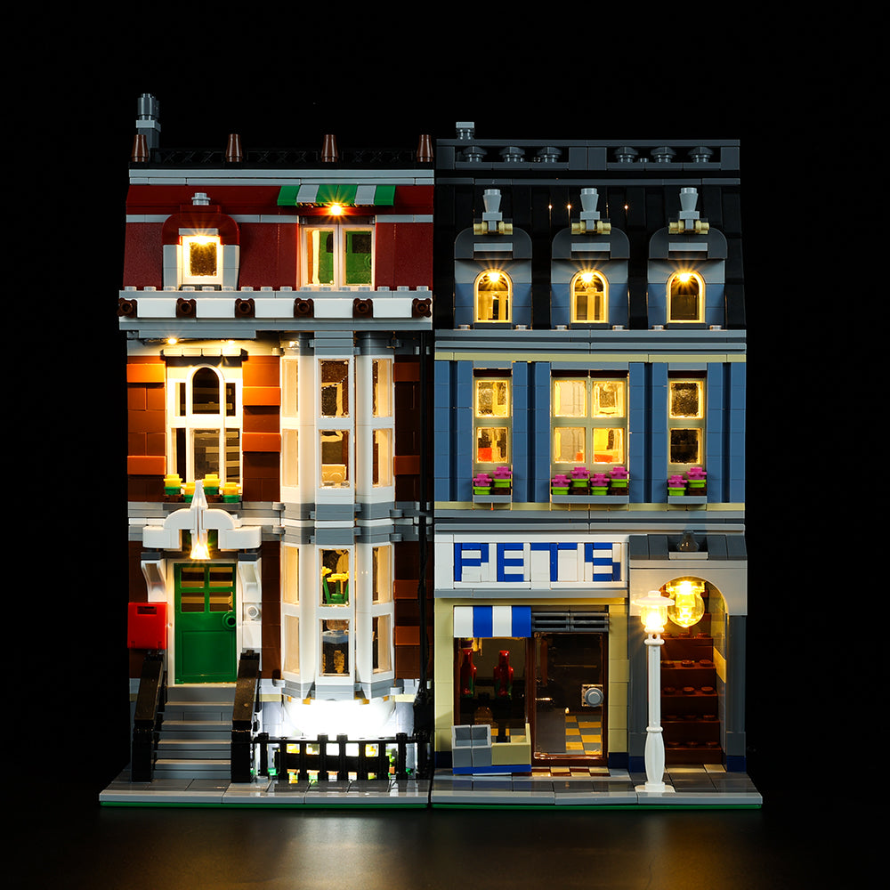 Pet Shop 10218 LED Light Kit – Building Block Lighting | Power Brickz™