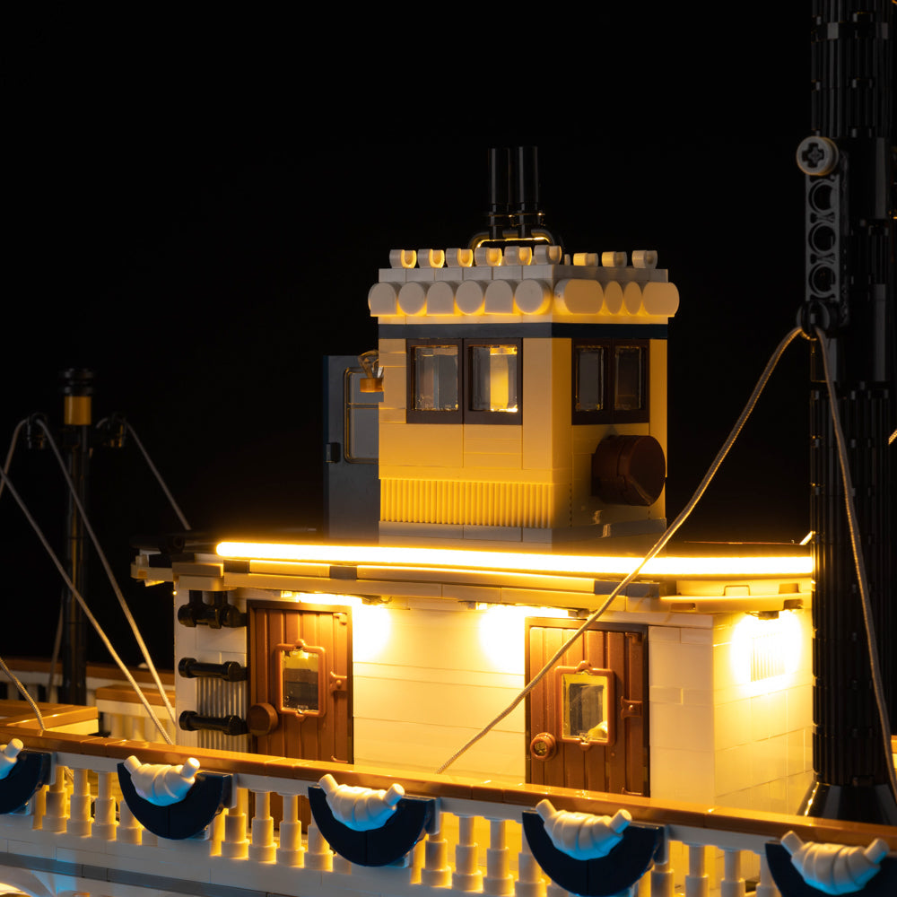 River Steamboat 21356 LED Light Kit – Building Block Lighting | Power Brickz™