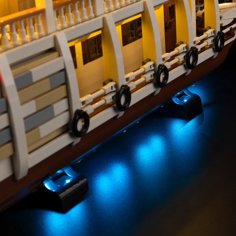 River Steamboat 21356 LED Light Kit – Building Block Lighting | Power Brickz™