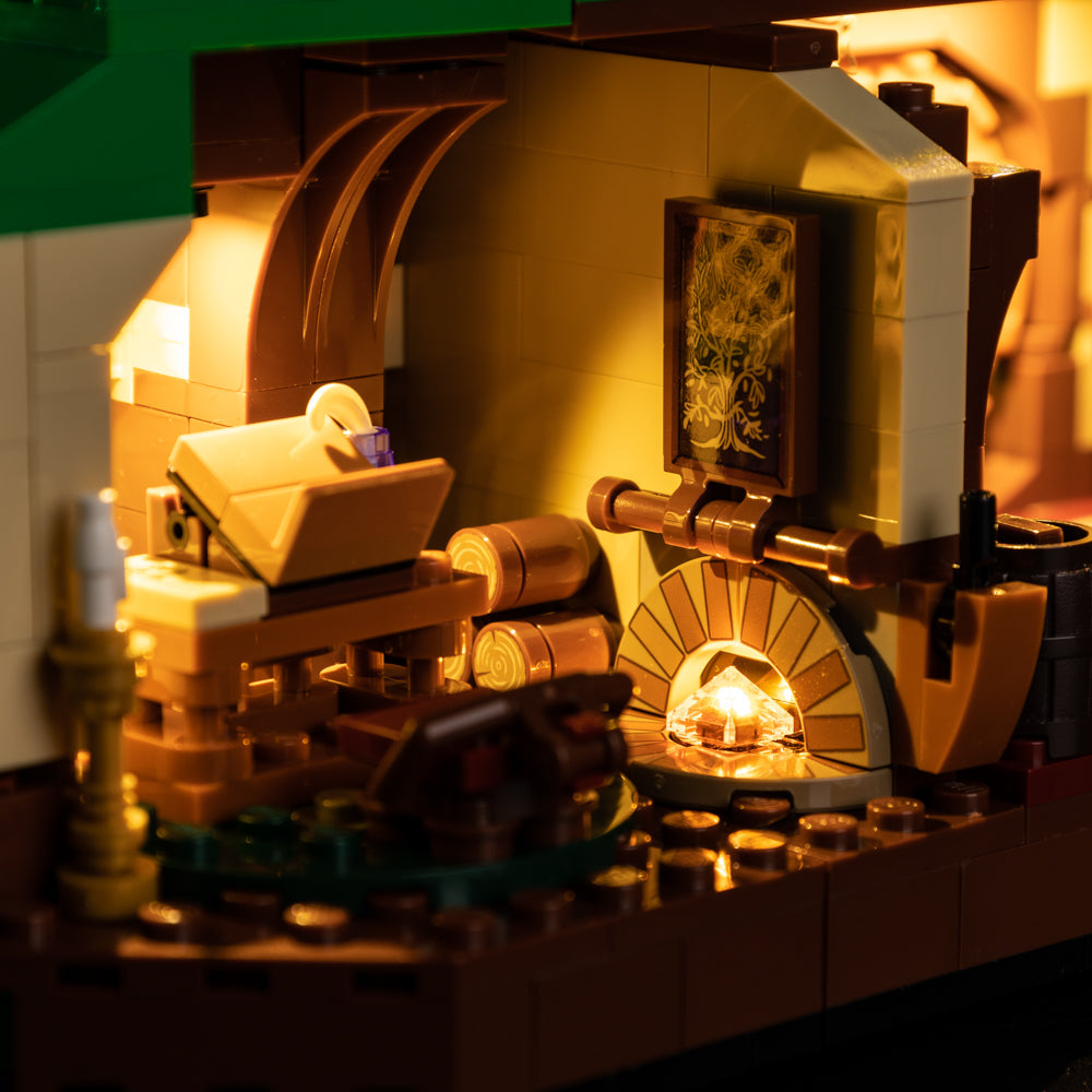 The Lord Of The Rings: The Shire 10354 LED Light Kit – Building Block Lighting | Power Brickz™