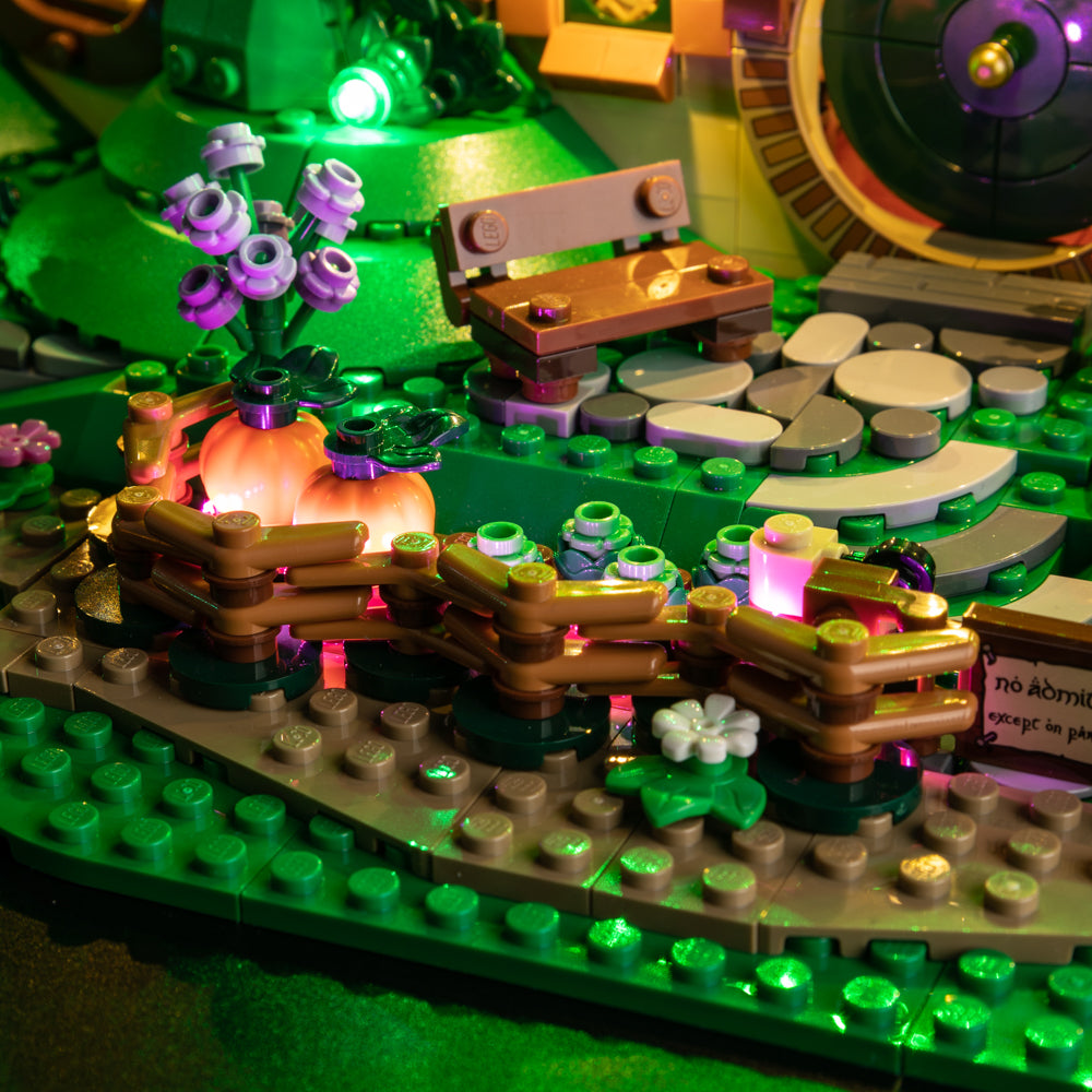 The Lord Of The Rings: The Shire 10354 LED Light Kit – Building Block Lighting | Power Brickz™