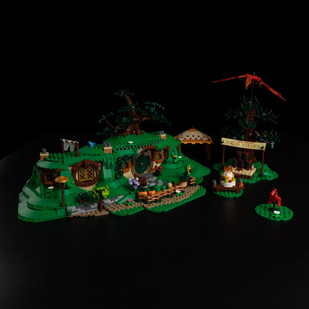 The Lord Of The Rings: The Shire 10354 LED Light Kit – Building Block Lighting | Power Brickz™