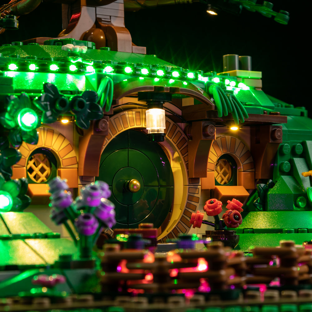 The Lord Of The Rings: The Shire 10354 LED Light Kit – Building Block Lighting | Power Brickz™