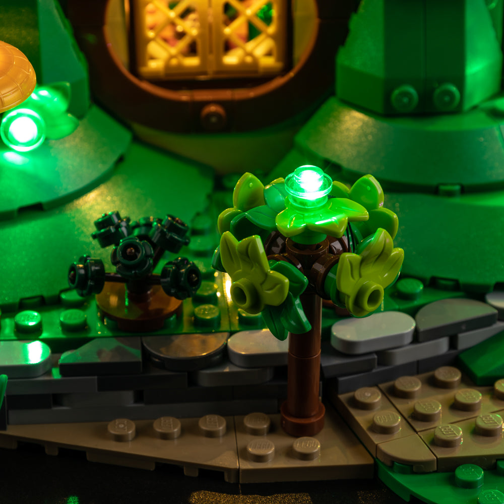 The Lord Of The Rings: The Shire 10354 LED Light Kit – Building Block Lighting | Power Brickz™