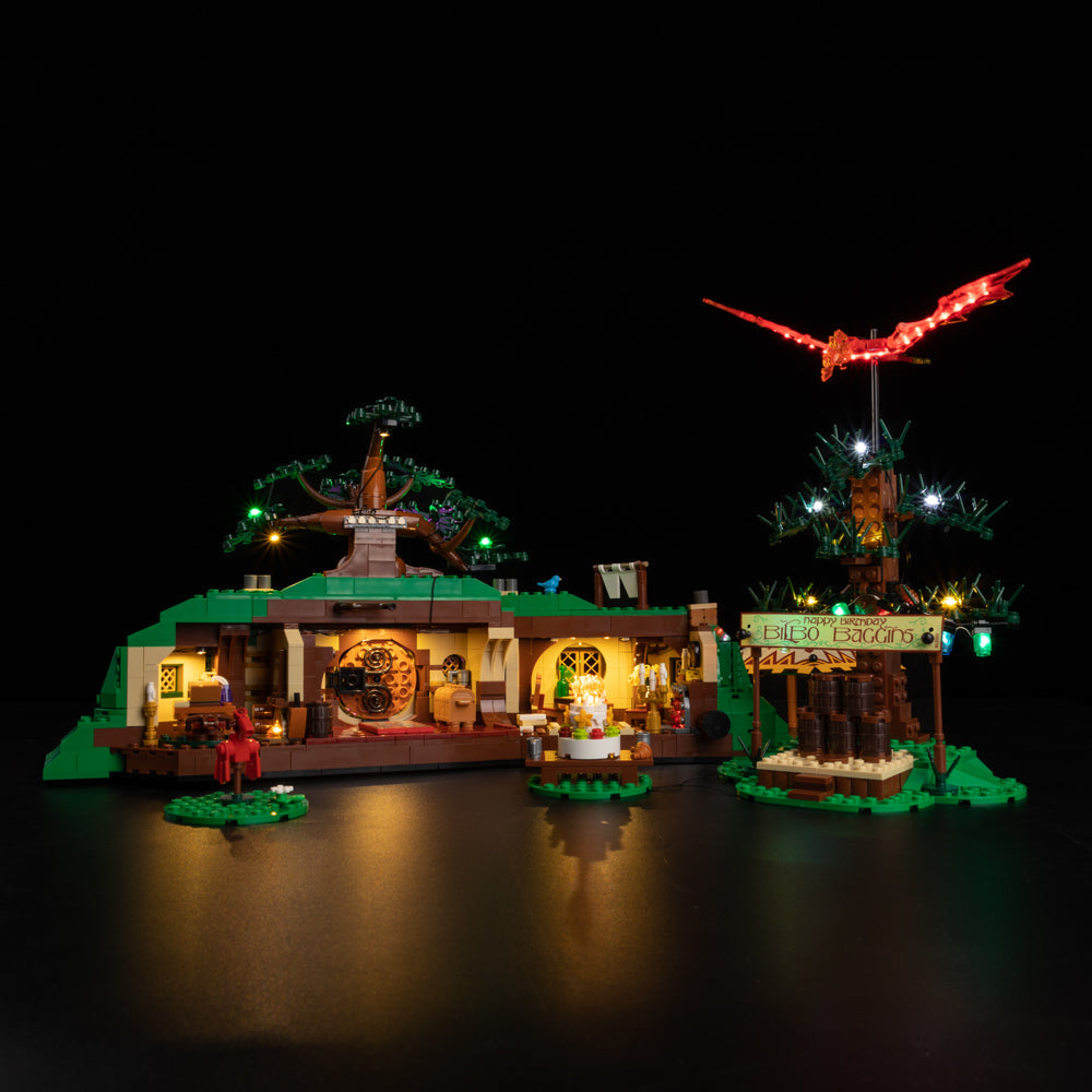 The Lord Of The Rings: The Shire 10354 LED Light Kit – Building Block Lighting | Power Brickz™