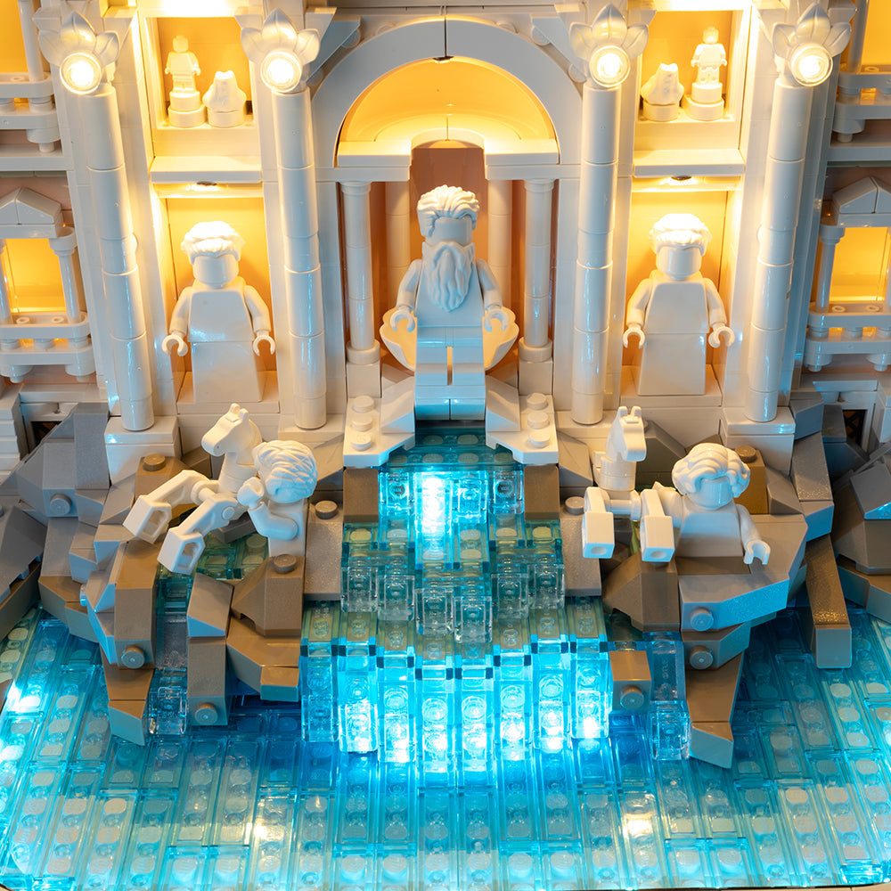 Trevi Fountain 21062 LED Light Kit – Building Block Lighting | Power Brickz™