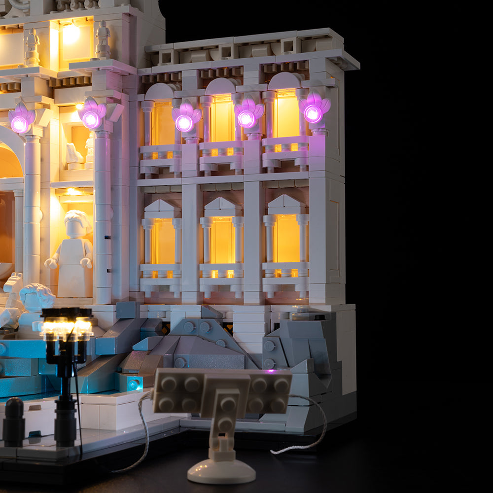Trevi Fountain 21062 LED Light Kit – Building Block Lighting | Power Brickz™