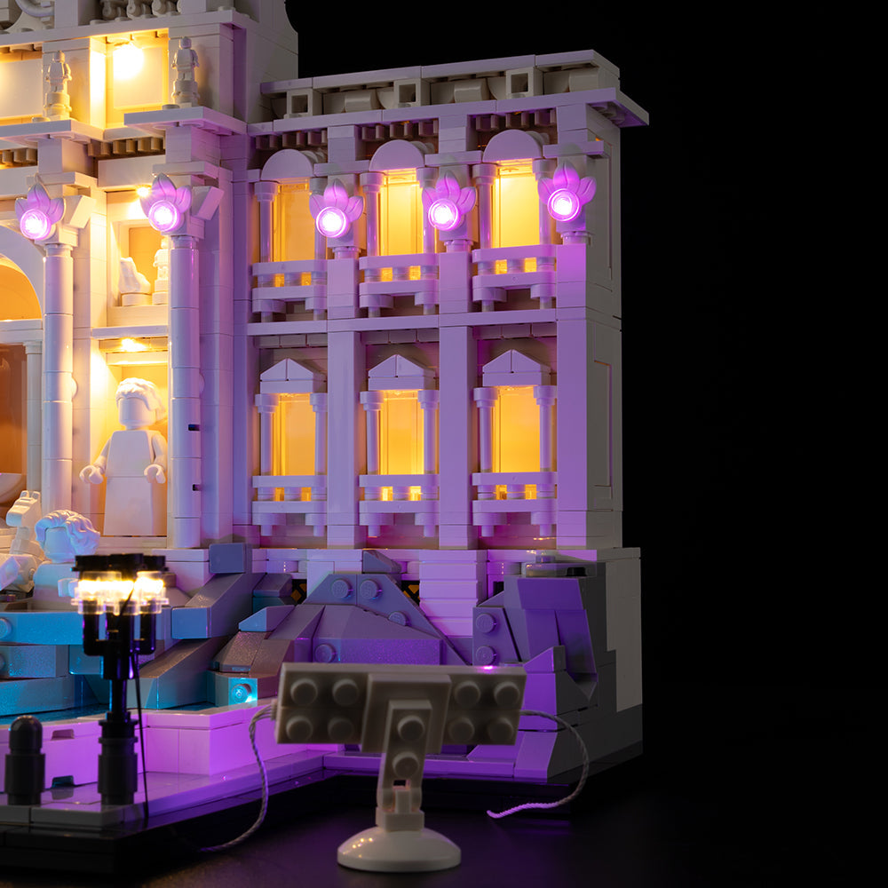 Trevi Fountain 21062 LED Light Kit – Building Block Lighting | Power Brickz™