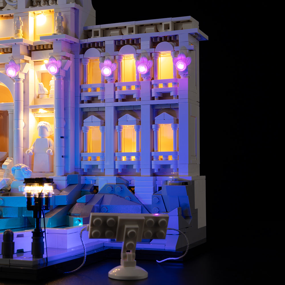 Trevi Fountain 21062 LED Light Kit – Building Block Lighting | Power Brickz™
