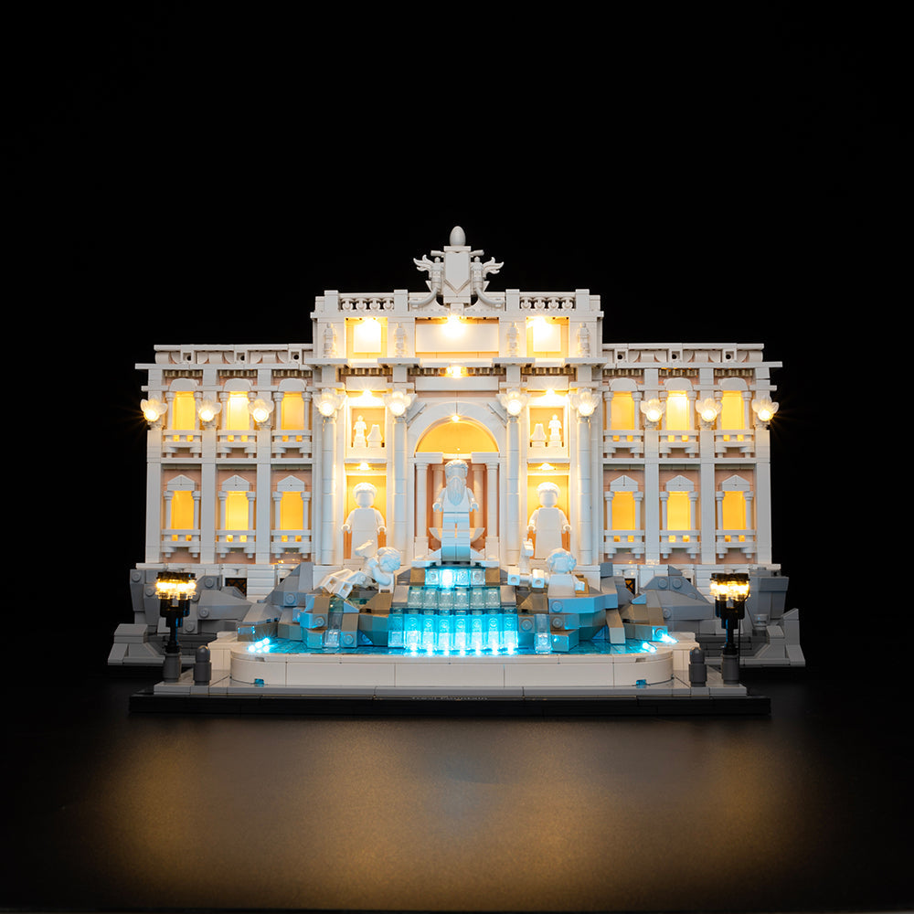 Trevi Fountain 21062 LED Light Kit – Building Block Lighting | Power Brickz™