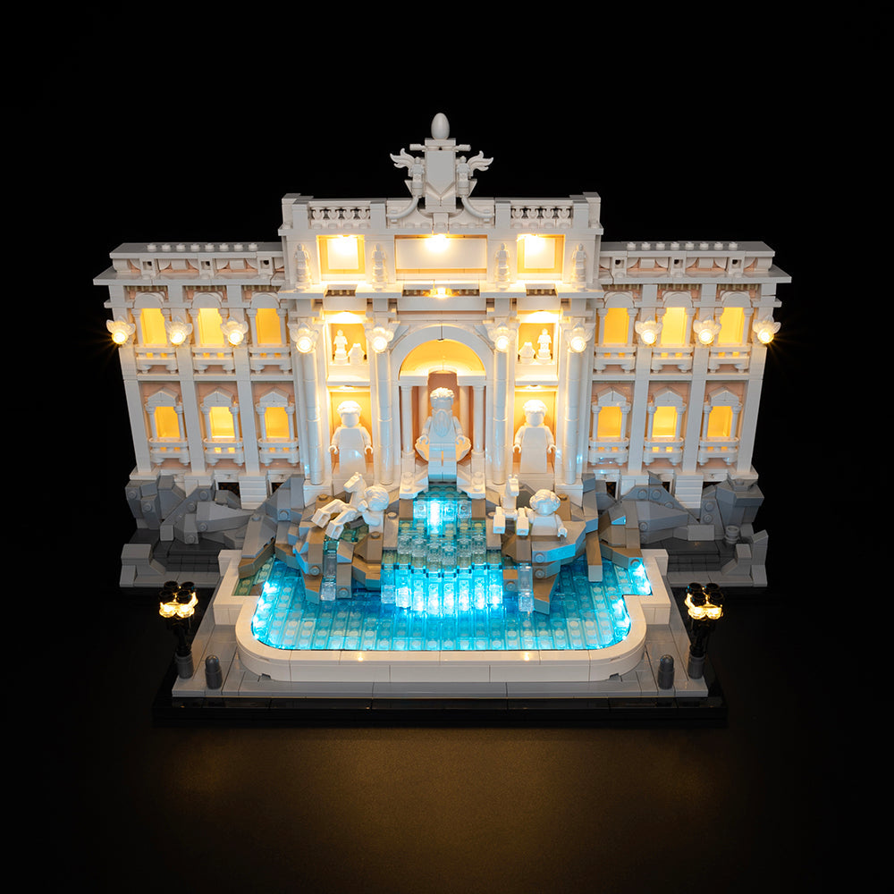 Trevi Fountain 21062 LED Light Kit – Building Block Lighting | Power Brickz™