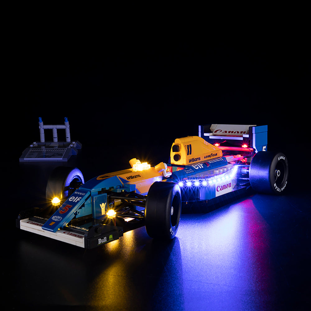 Williams Racing FW14B & Nigel Mansell 10353 LED Light Kit – Building Block Lighting | Power Brickz™