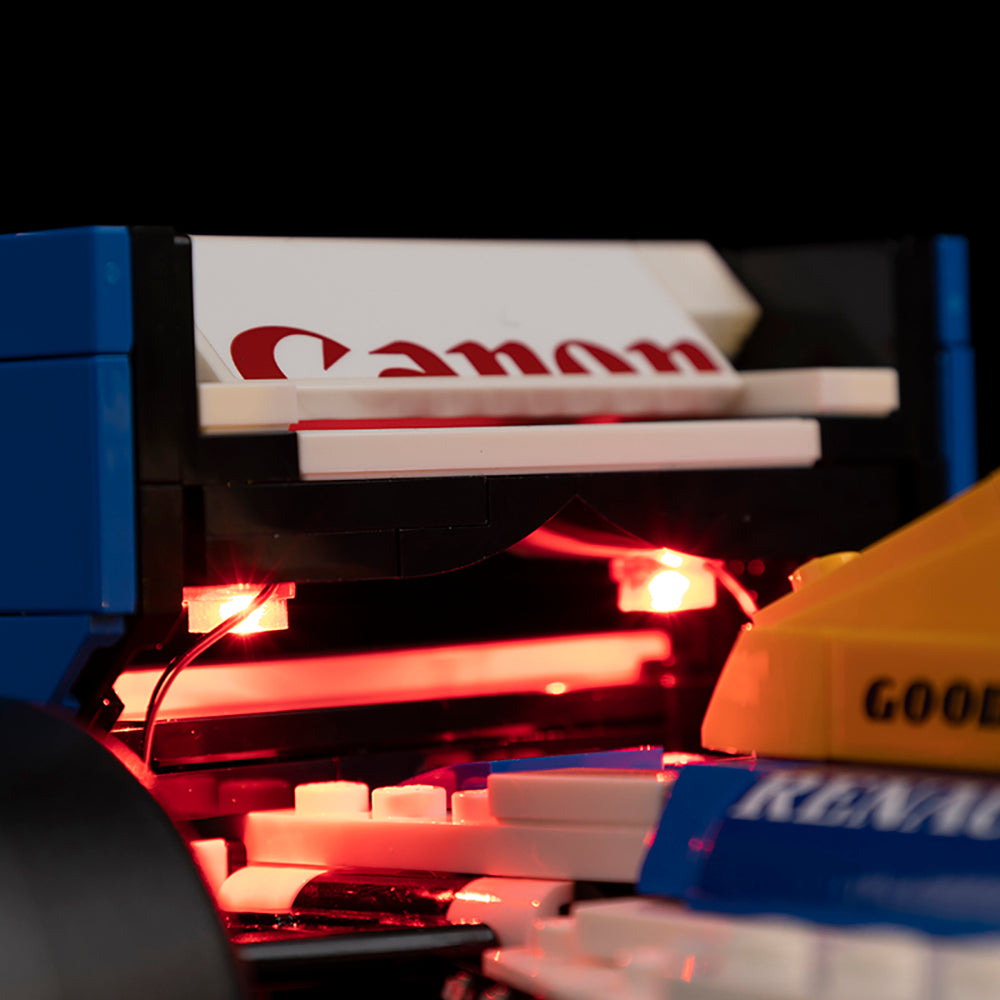 Williams Racing FW14B & Nigel Mansell 10353 LED Light Kit – Building Block Lighting | Power Brickz™