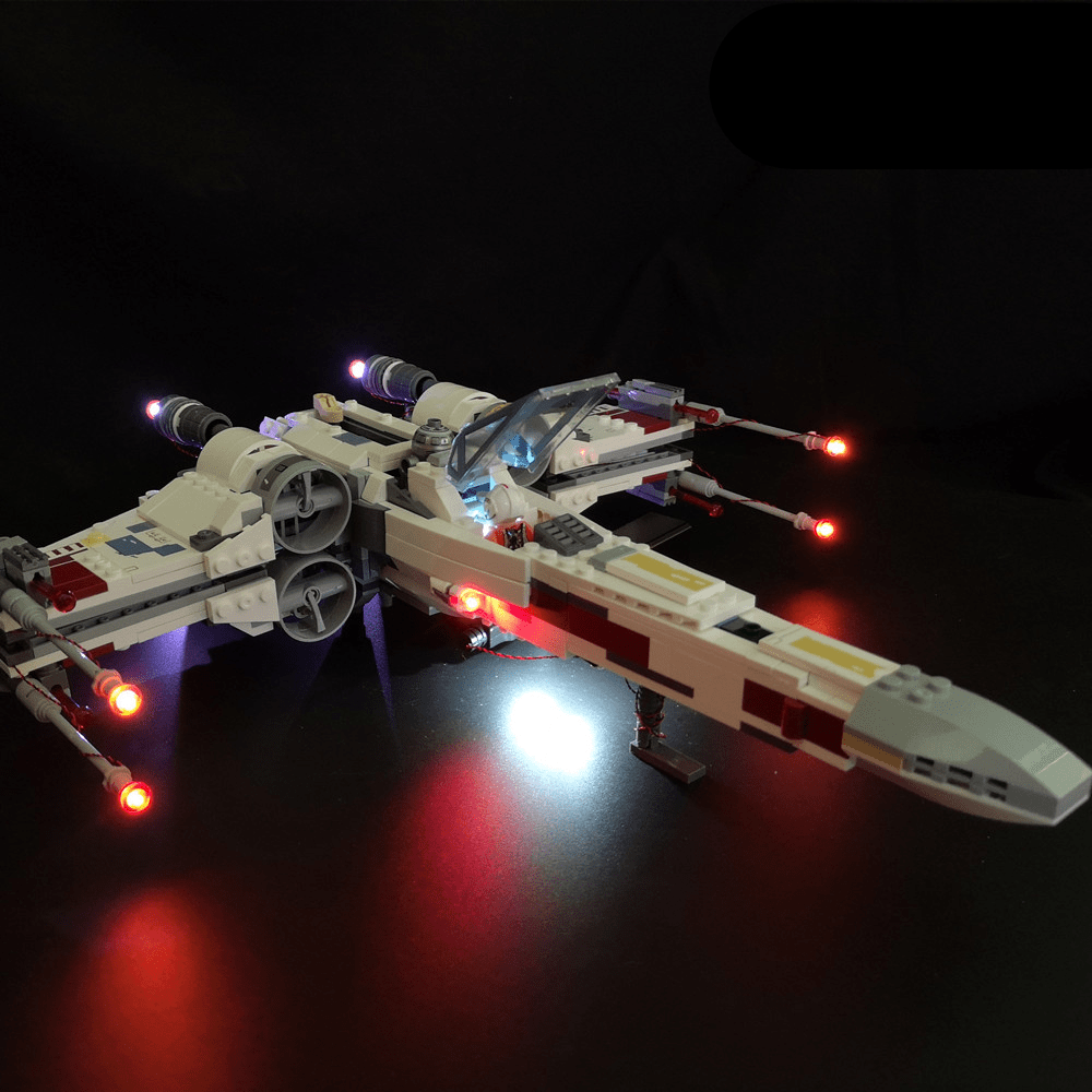 Star Wars X-Wing Starfighter 75218 LED Light Kit – Building Block Lighting | Power Brickz™