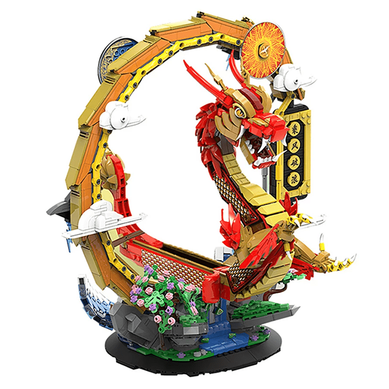 Long Teng Dragon Boat - Building Set | Power Brickz