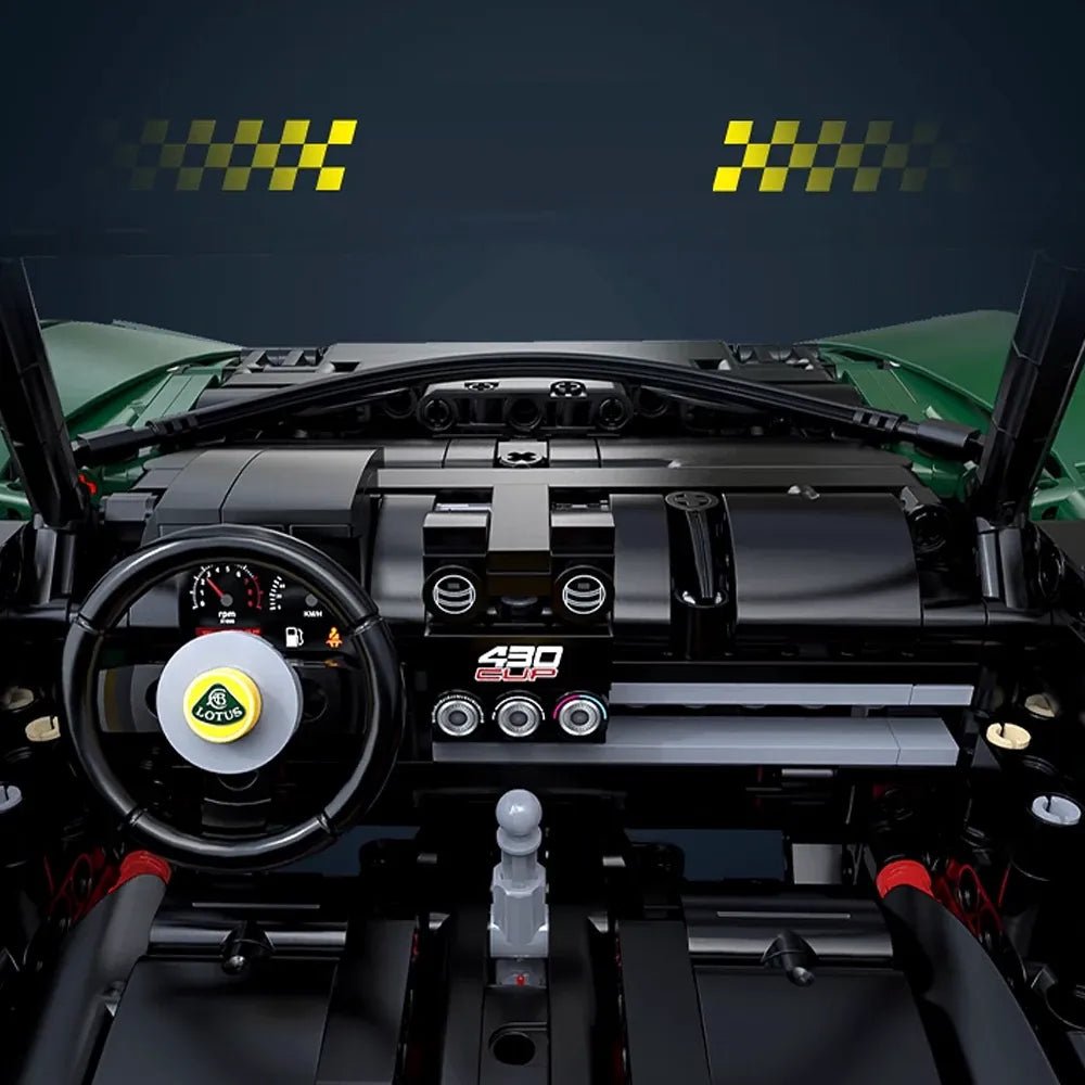 Lotus ExigeCup - Building Blocks Set | Power Brickz