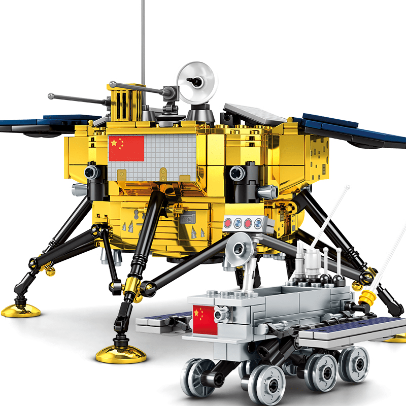 Lunar Probe - Building Set | Power Brickz