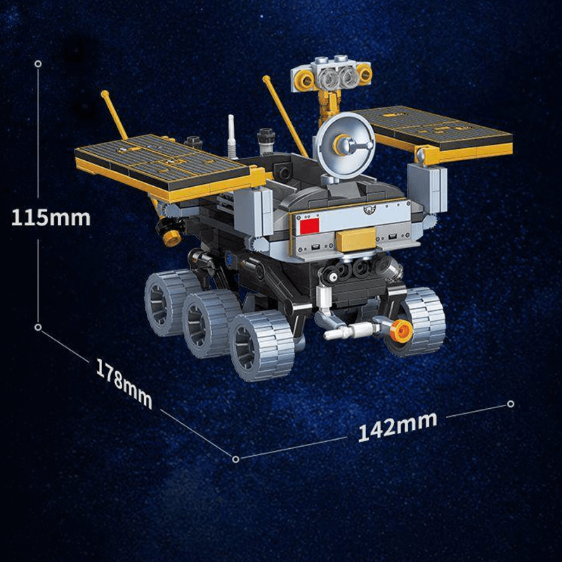 Lunar Rover - Building Set | Power Brickz