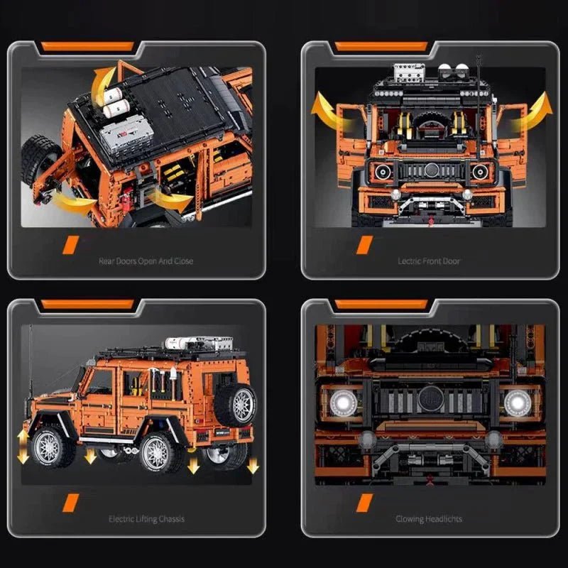 Luxury 4x4 G63 Off-Road Wagon - Building Blocks Set | Power Brickz