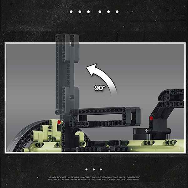 M136 AT-4 Anti Tank Grenade Launcher - Building Set | Power Brickz