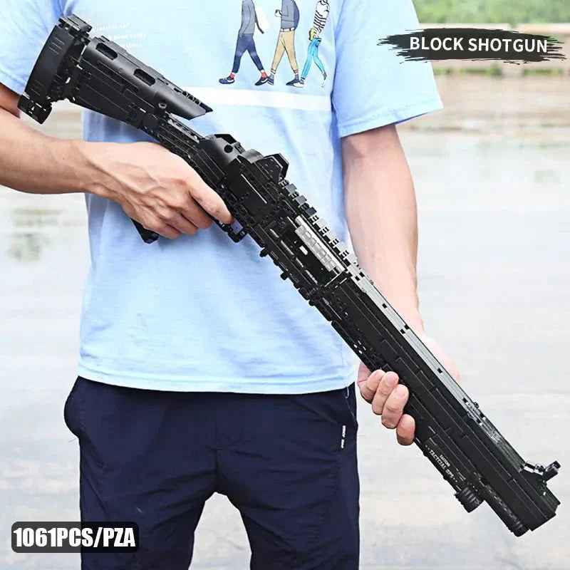 M4 Super 90 Shotgun - Building Set | Power Brickz