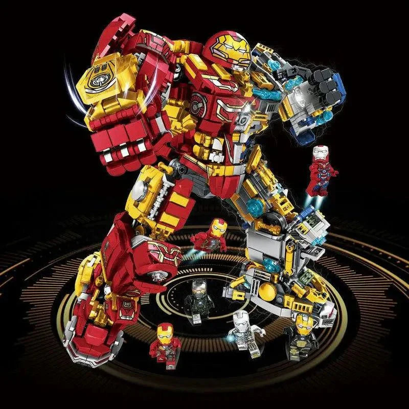 Marvel Super Iron Hero Warrior Robot - Building Set | Power Brickz