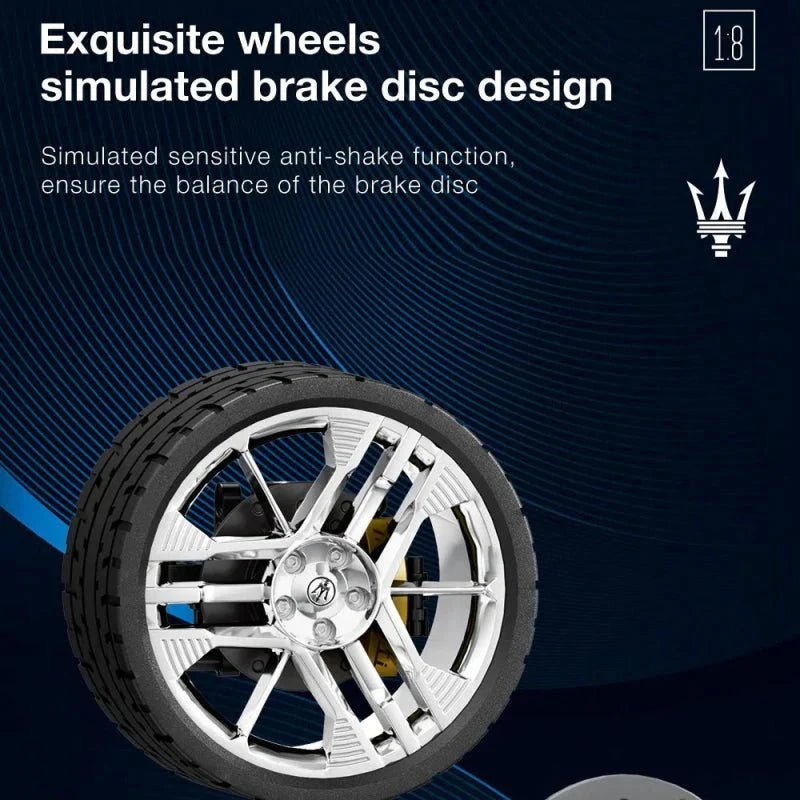 Maserati GranTurismo Blue Edition - Building Blocks Set | Power Brickz