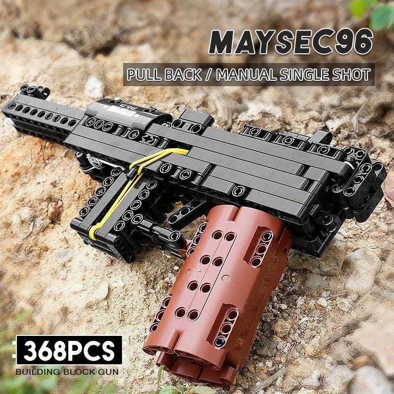 Mauser C96 Pistol - Building Set | Power Brickz