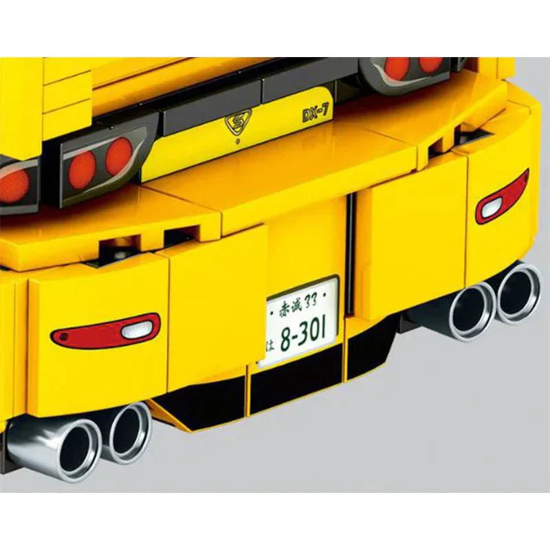 RX7 JDM Rotary Street Coupe - Building Blocks Set | Power Brickz