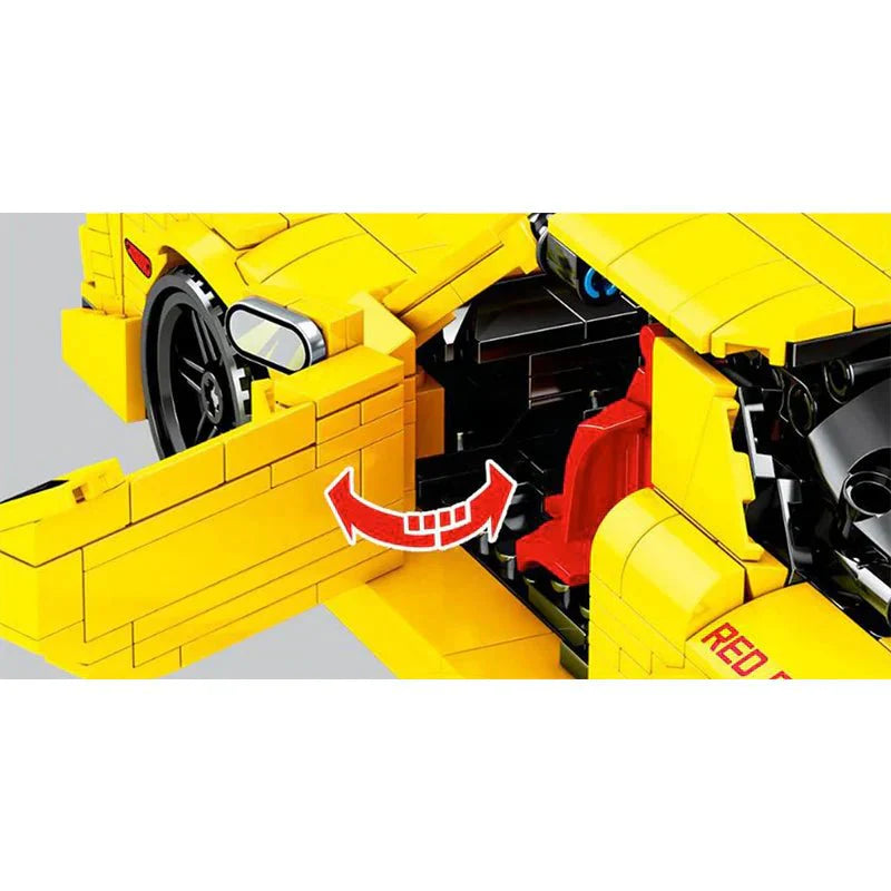 RX7 JDM Rotary Street Coupe - Building Blocks Set | Power Brickz