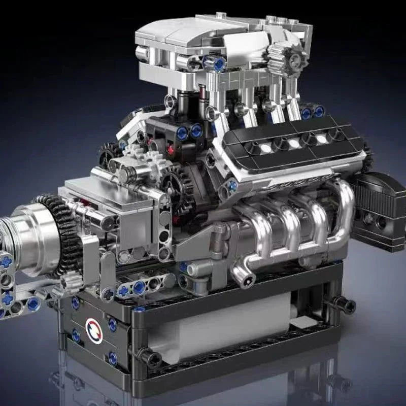 MCL Supercar V8 Engine | 737pcs - Power Brickz