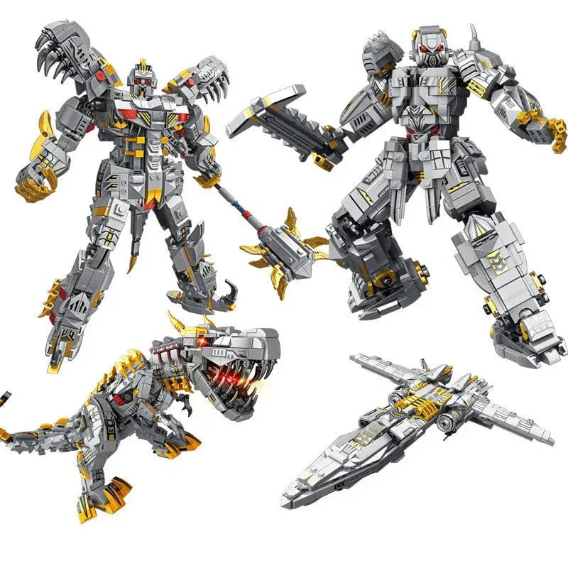 Mecha Of Steel Mech Megatron Transformer Robot Bricks Toy | 1106pcs - Power Brickz
