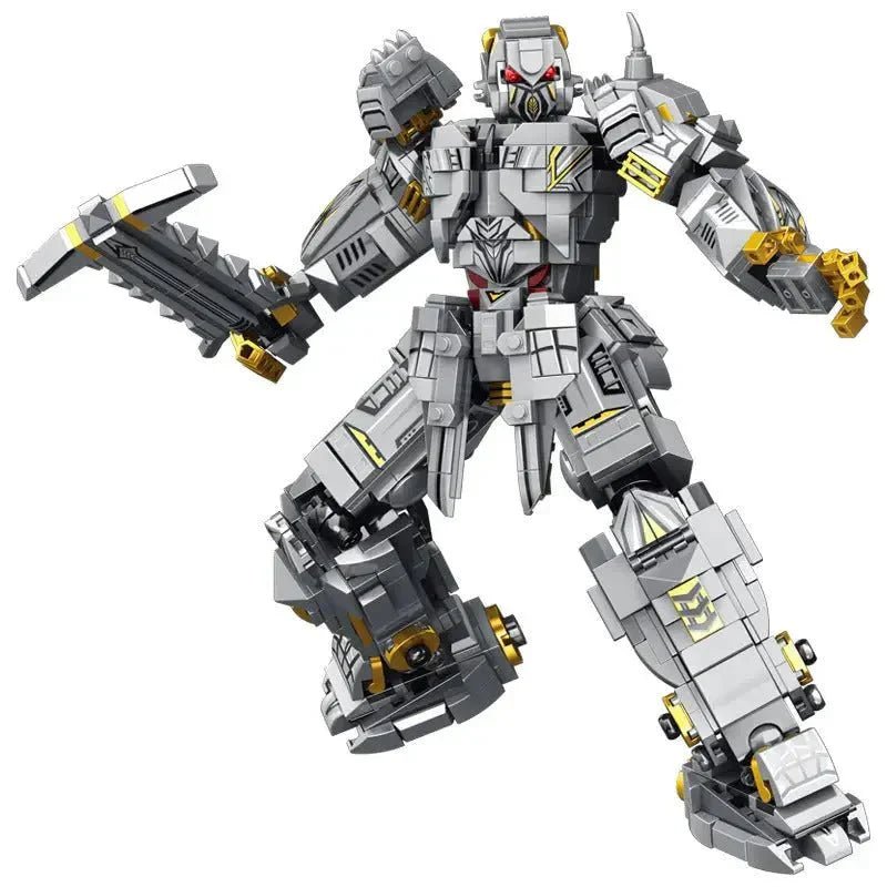 Mecha Of Steel Mech Megatron Transformer Robot Bricks Toy | 1106pcs - Power Brickz