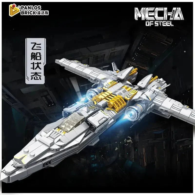 Mecha Of Steel Mech Megatron Transformer Robot Bricks Toy | 1106pcs - Power Brickz