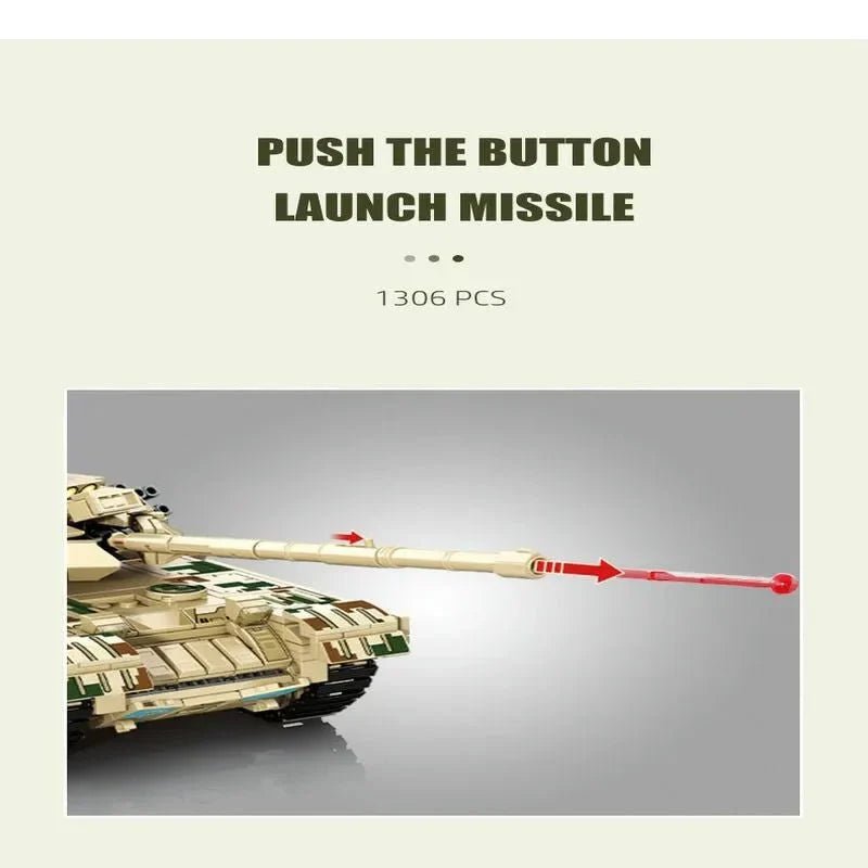 Mecha Transformers Robot Battle Tank Deformation Bricks Toy | 1306pcs - Power Brickz