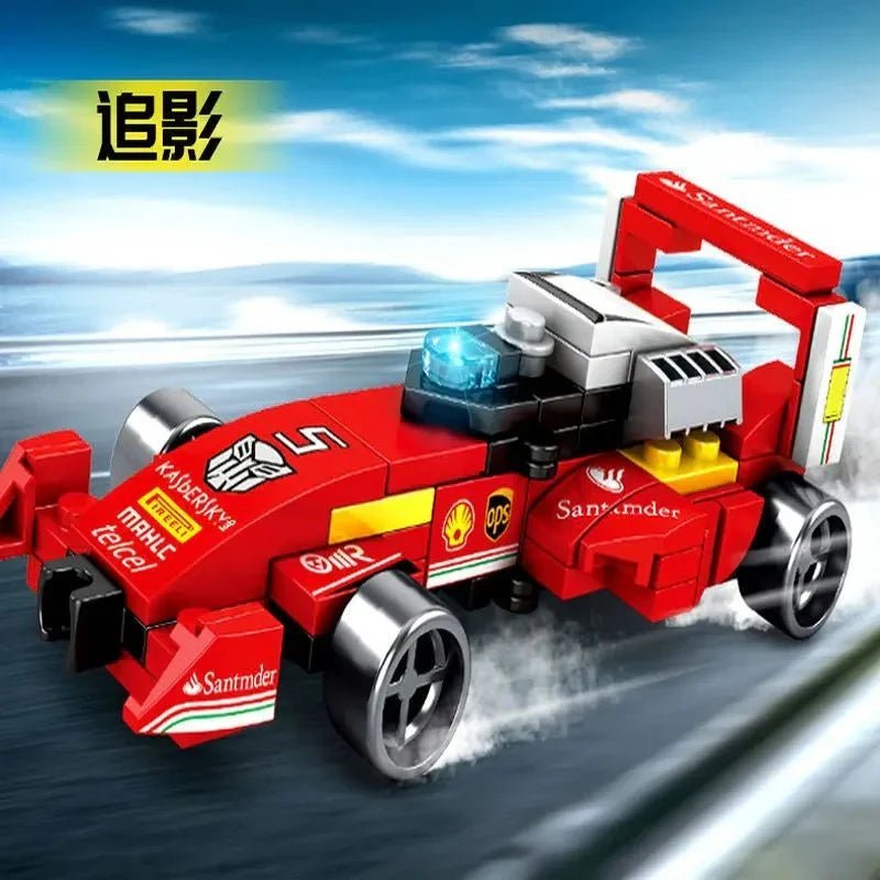 Mechanical Transformation Robot Racing Car Bricks Toy | 657pcs - Power Brickz