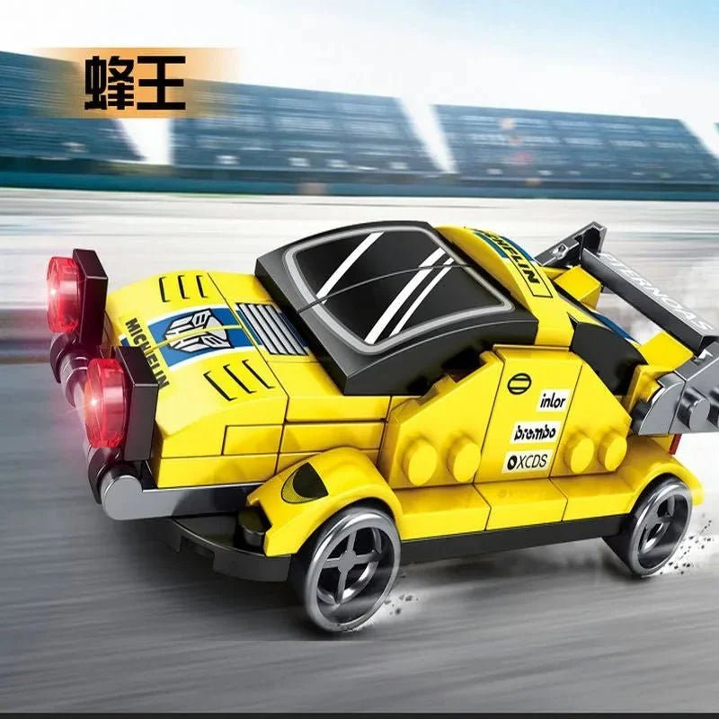Mechanical Transformation Robot Racing Car Bricks Toy | 657pcs - Power Brickz