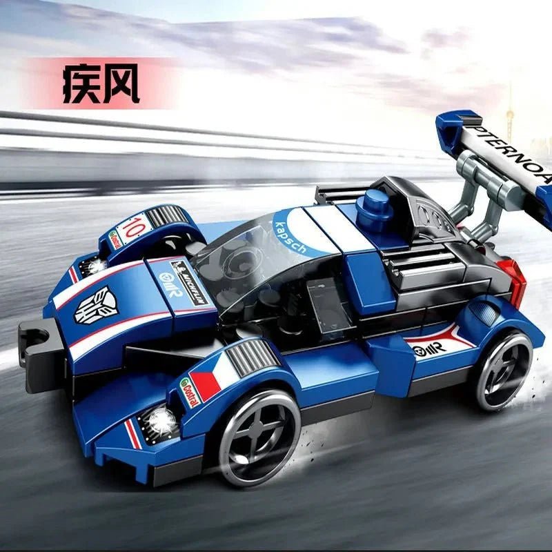 Mechanical Transformation Robot Racing Car Bricks Toy | 657pcs - Power Brickz