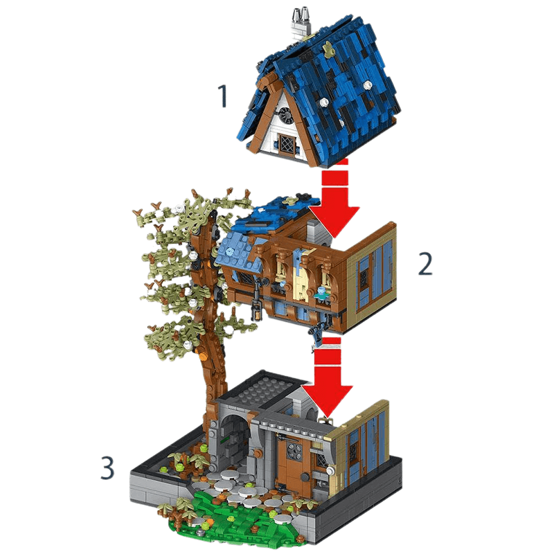 Medieval Apothecary - Building Set | Power Brickz