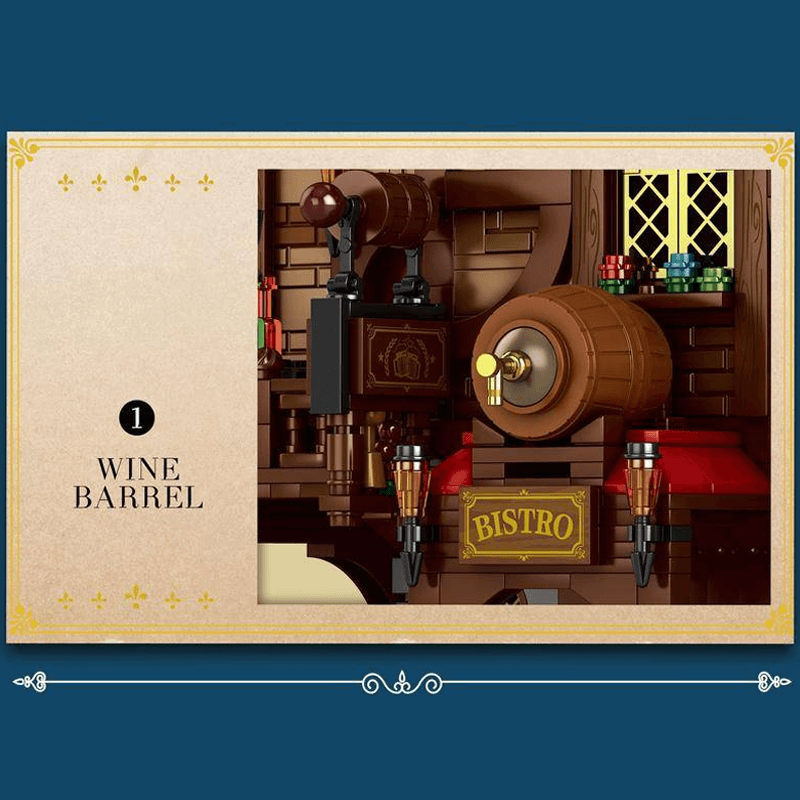 Medieval Bistro And Tavern - Building Set | Power Brickz