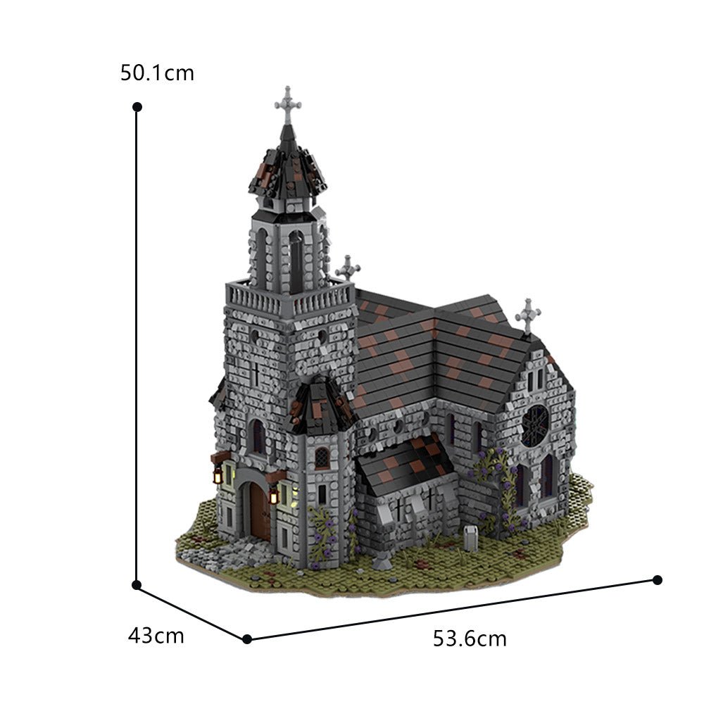 Medieval Cathedral - Building Set | Power Brickz