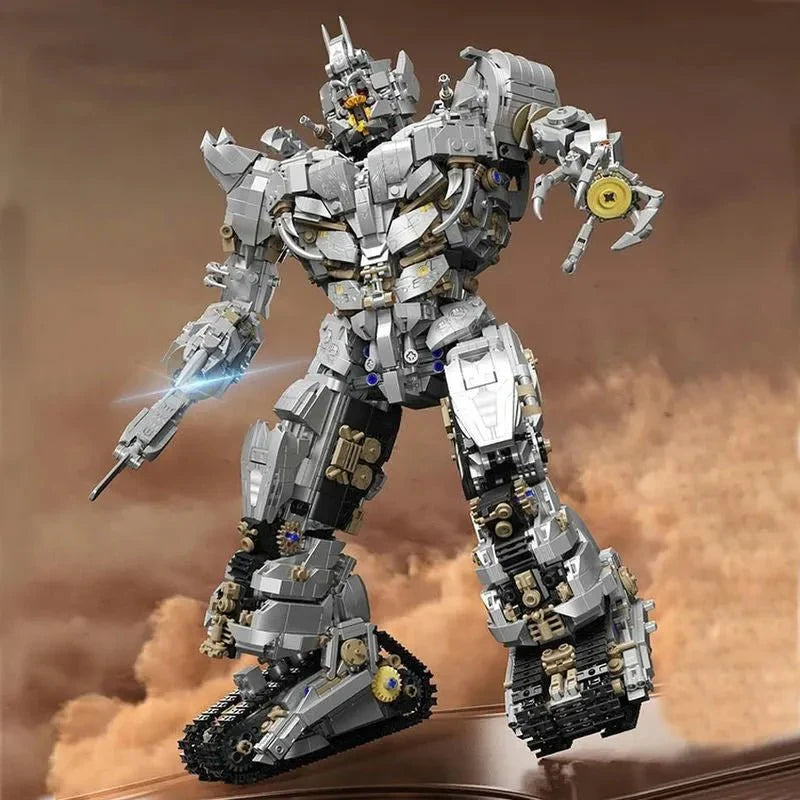 Mega Commander Defender Justice Bricks Toy - Building Set | Power Brickz