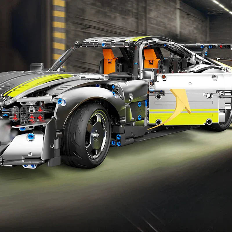 German Track-Focused GTR - Building Blocks Set | Power Brickz