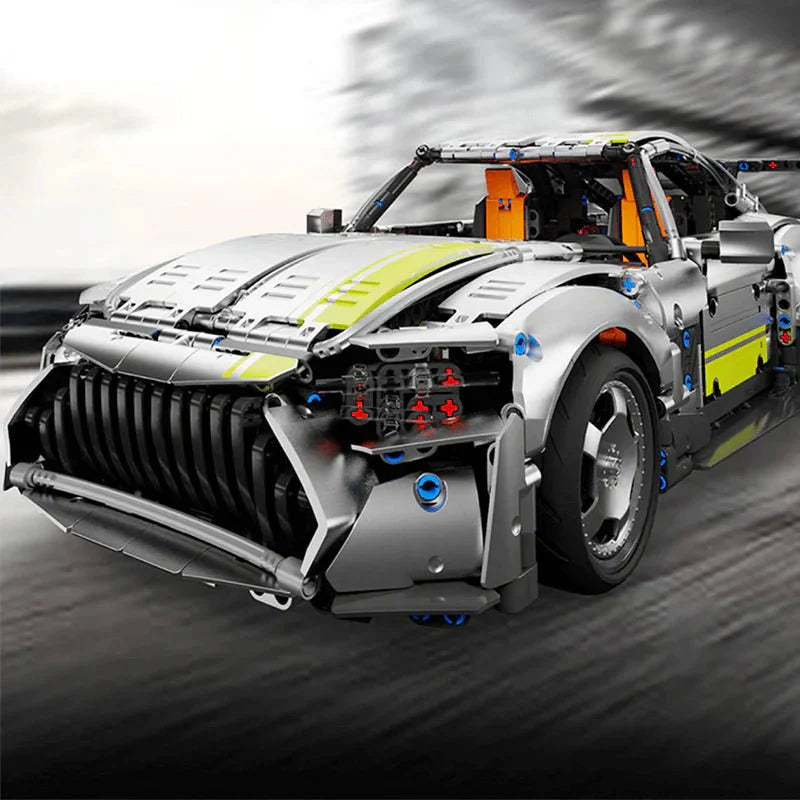 German Track-Focused GTR - Building Blocks Set | Power Brickz