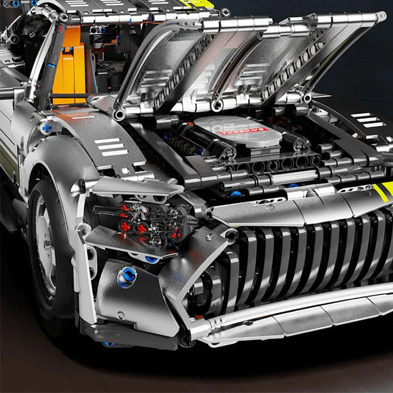 German Track-Focused GTR - Building Blocks Set | Power Brickz