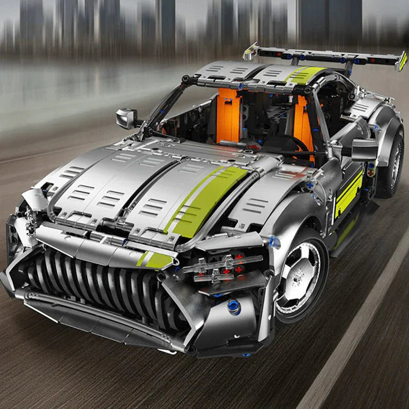 German Track-Focused GTR - Building Blocks Set | Power Brickz