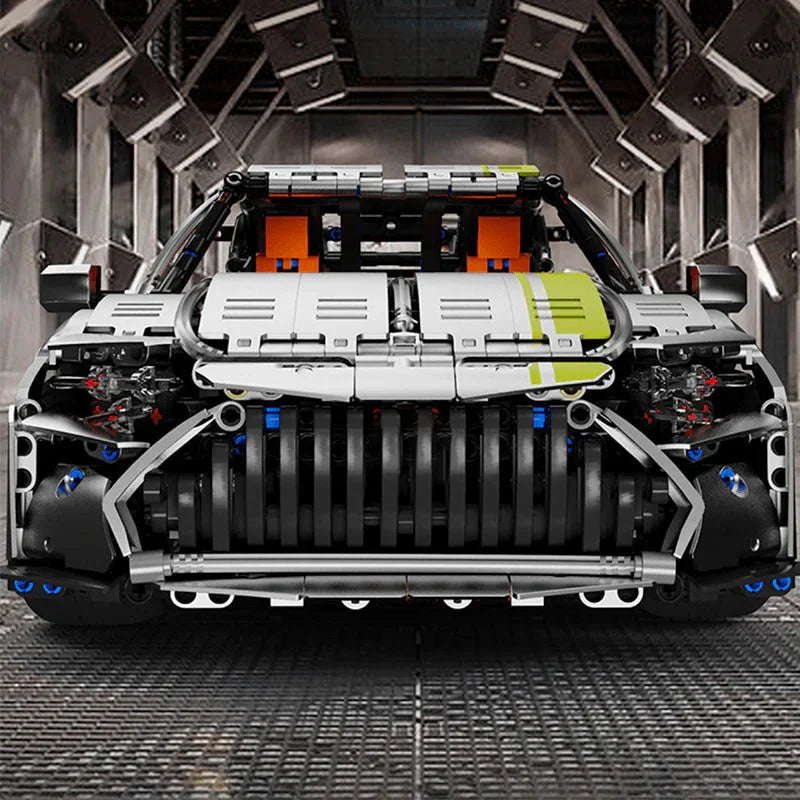 German Track-Focused GTR - Building Blocks Set | Power Brickz